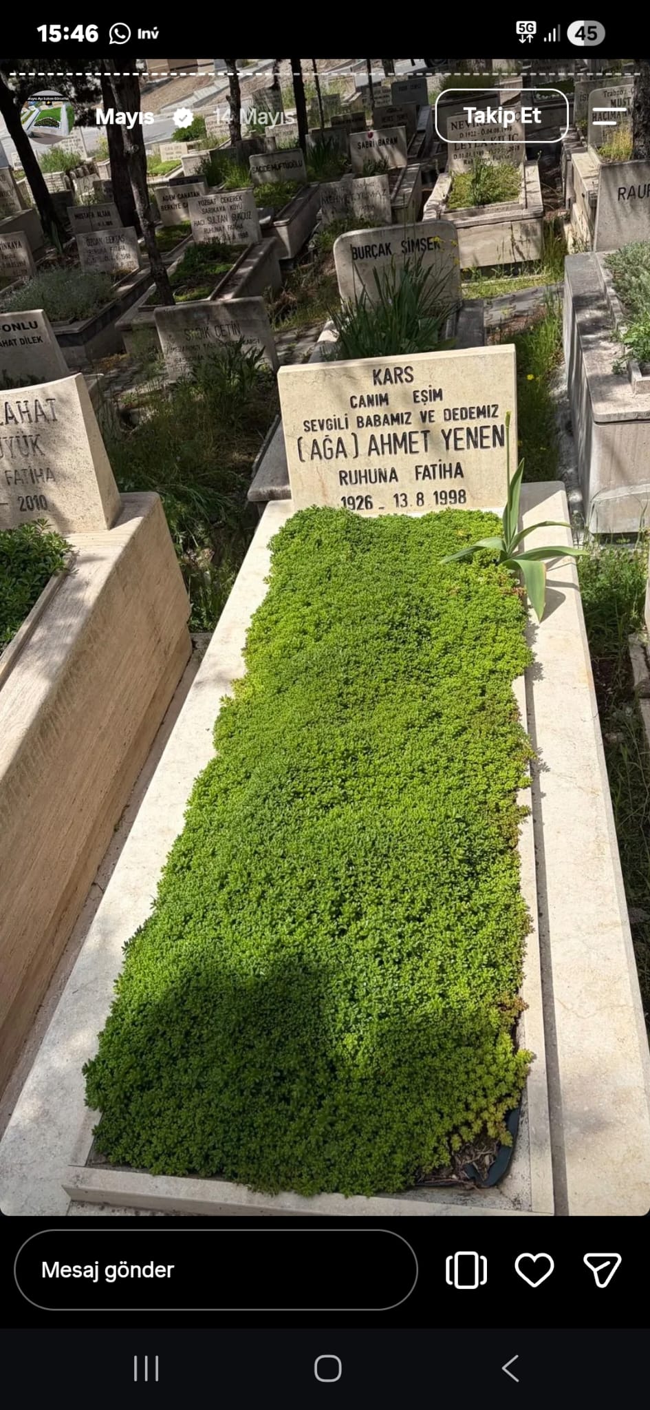 Kecioren Baglum Mezarligi Kabir Bakim 2026